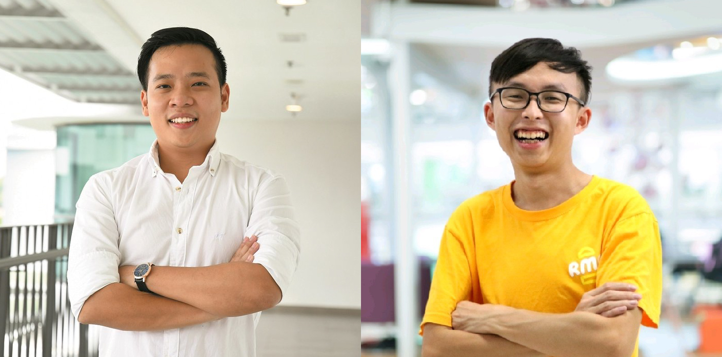 Kyan Liew, co-founder, ParkIt & Andrew Chee, founder & CEO, Runningman