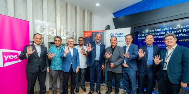 Clarion Malaysia debuts Malaysia's first AI and robotics-based advanced manufacturing, powered by Yes 5G Private Network