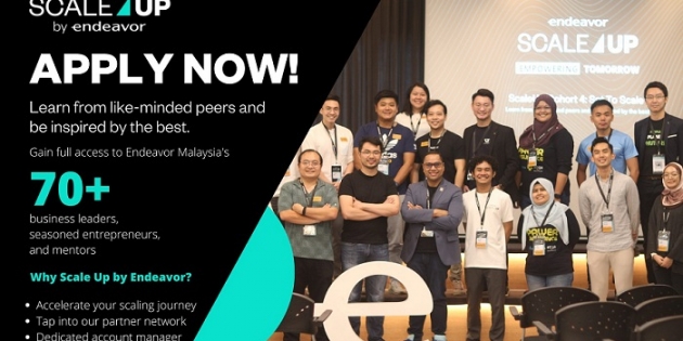 Malaysiaâ€™s Scale Up by Endeavor program is back for Cohort 5