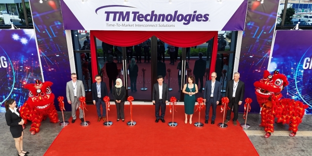 TTM Technologies celebrates grand opening of its first manufacturing facilityÂ  in PenangÂ 