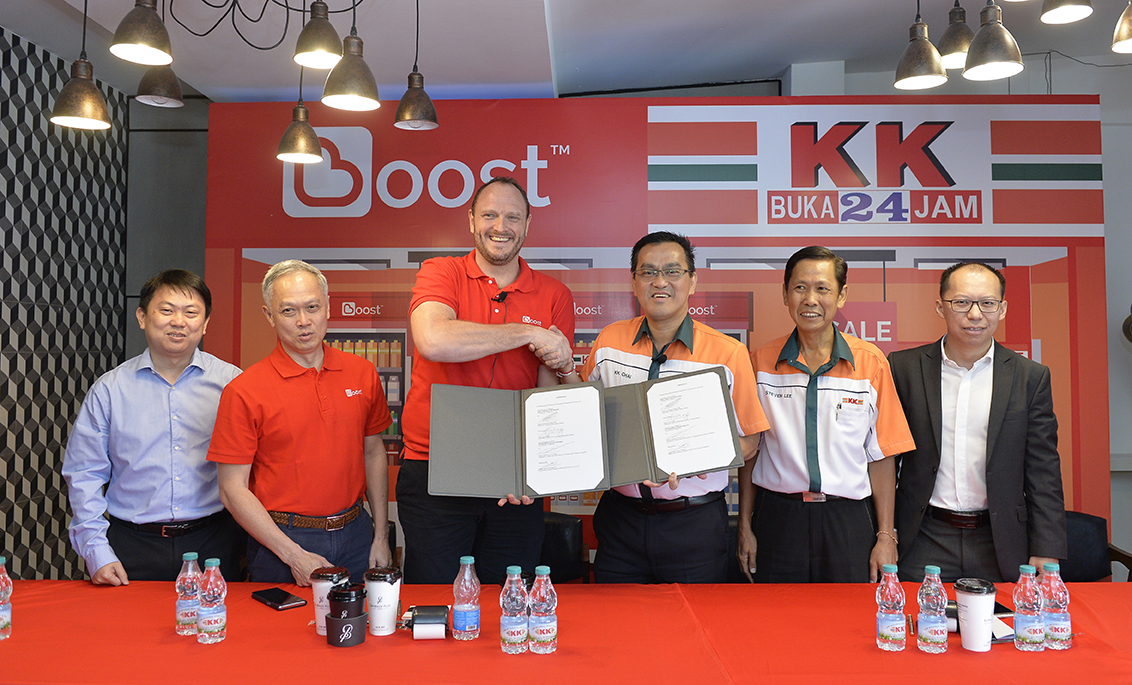 KK Super Mart goes cashless and cardless with Boost