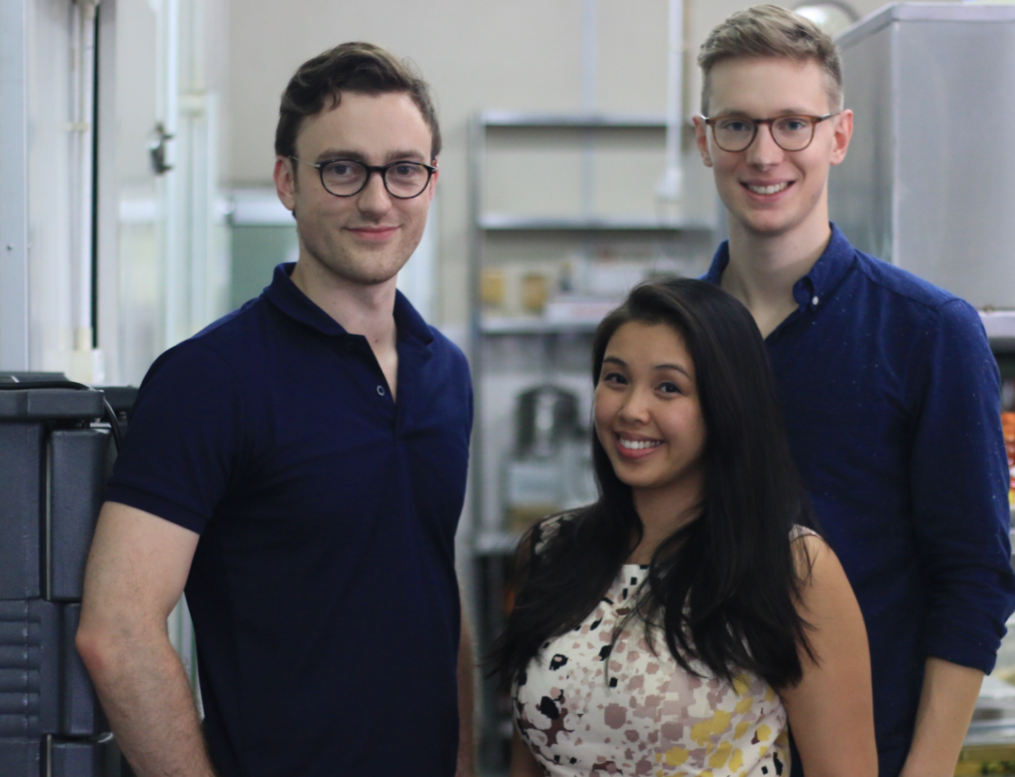 (From left) Dah Makan's founders Jonathan Weins (CEO), Jessica Li (COO) and Christian Edelmann (CTO)