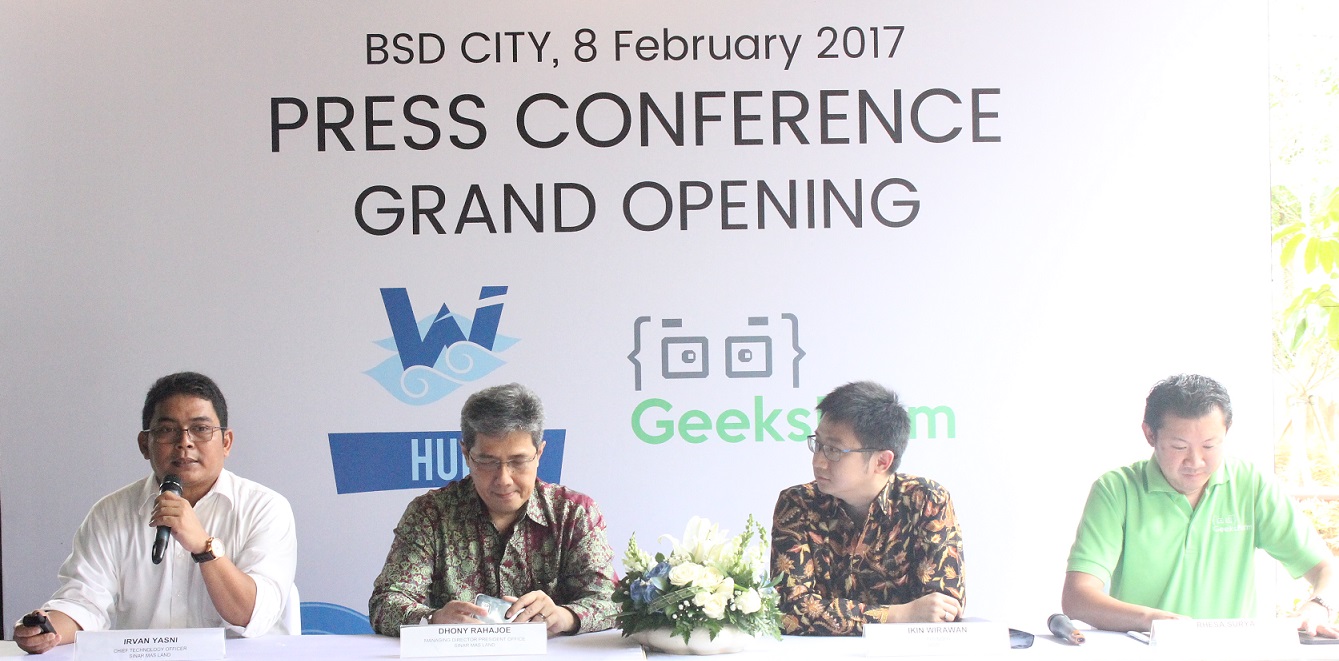 Sinar Mas Land launches GeeksFarm and WGS Hub with two partners