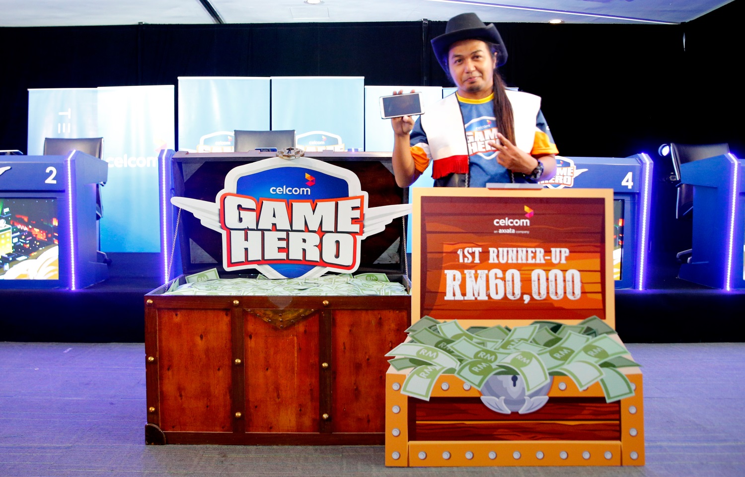Mobile social gaming gains momentum with Celcom Game Hero Tournament Kill Shot Legacy