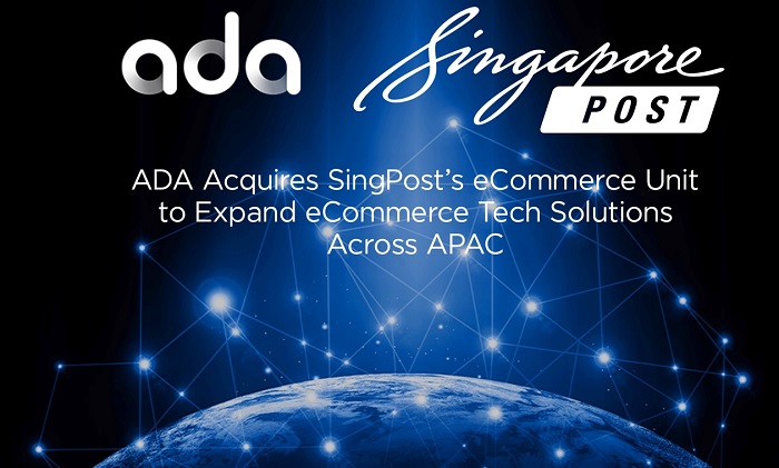 ADA acquires SingPost’s eCommerce unit to expand its solutions across APAC