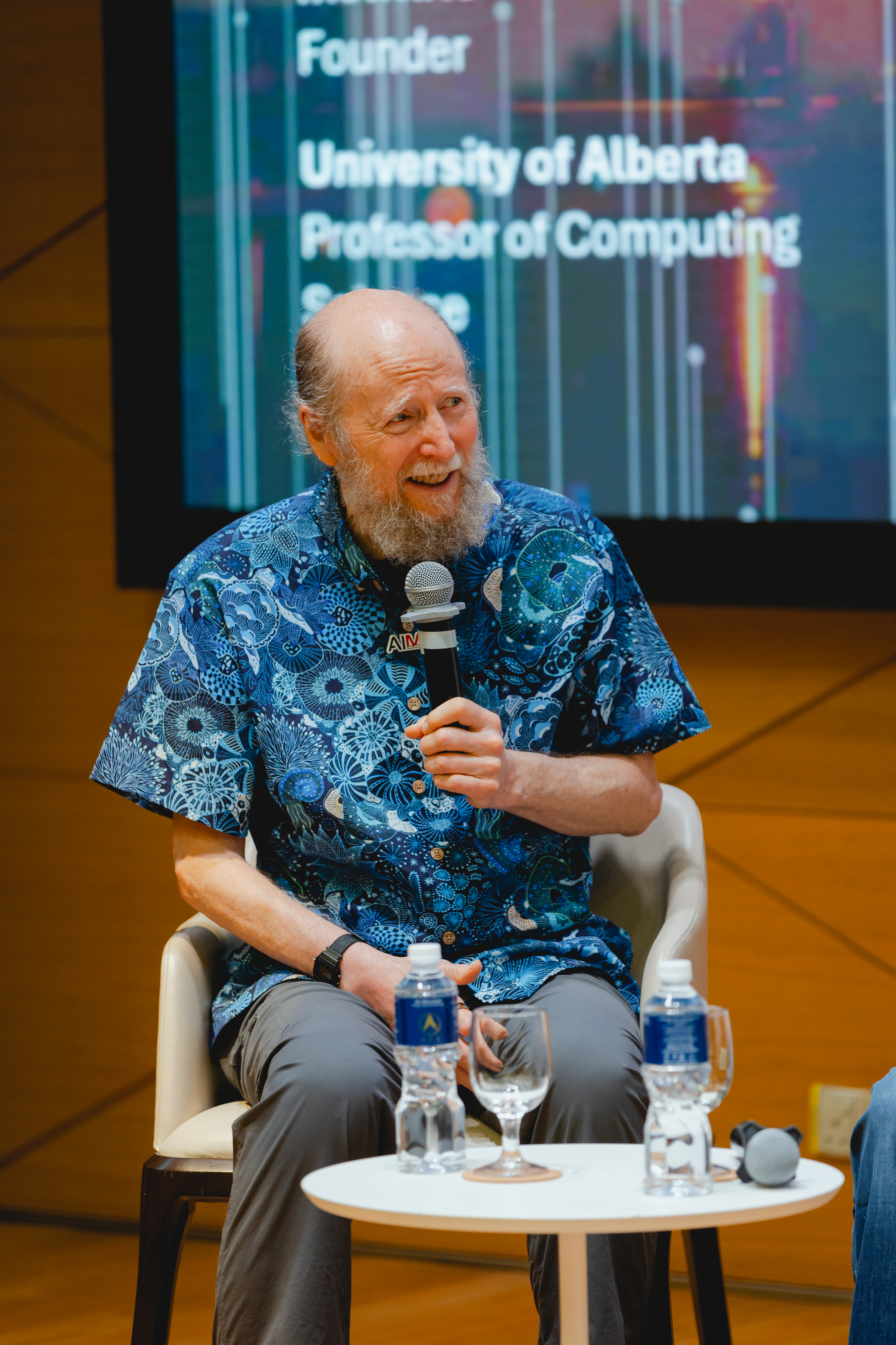 Notable attendees included Professor Richard Sutton, the 2024 Turing Award winner.