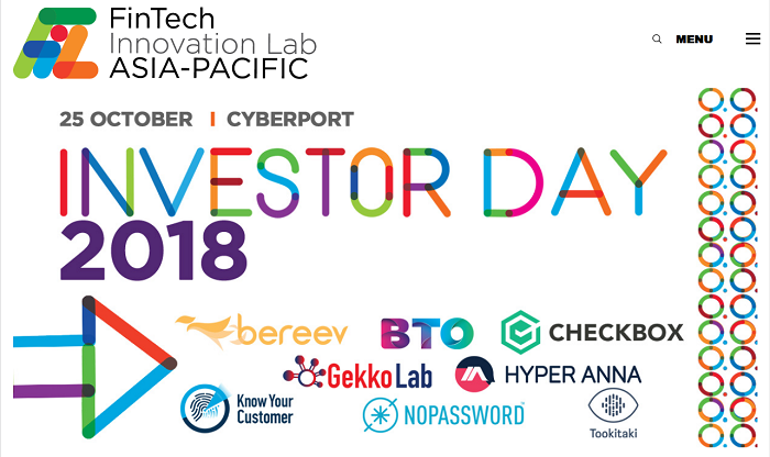 3 SEA startups feature at Accenture’s FinTech Innovation Lab Asia-Pacific Investor Day