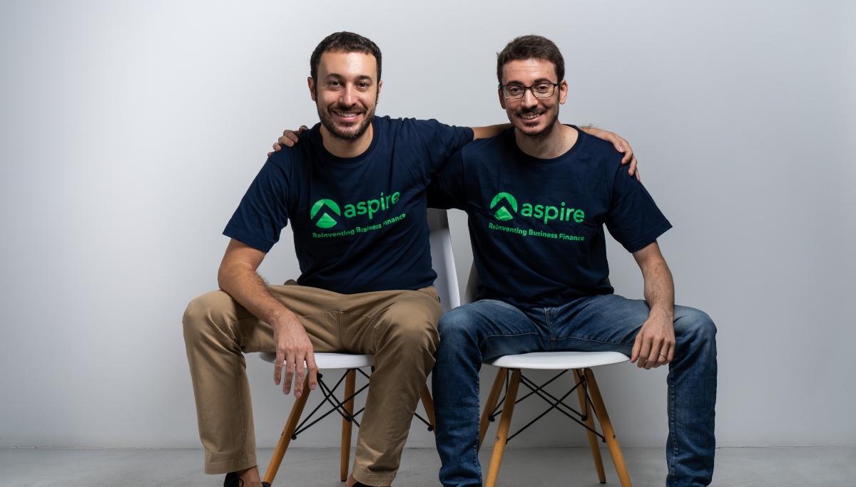 Andrea Baronchelli, co-founder & CEO, Aspire (Right) & Giovanni Casinelli , co-founder & president @ Aspire