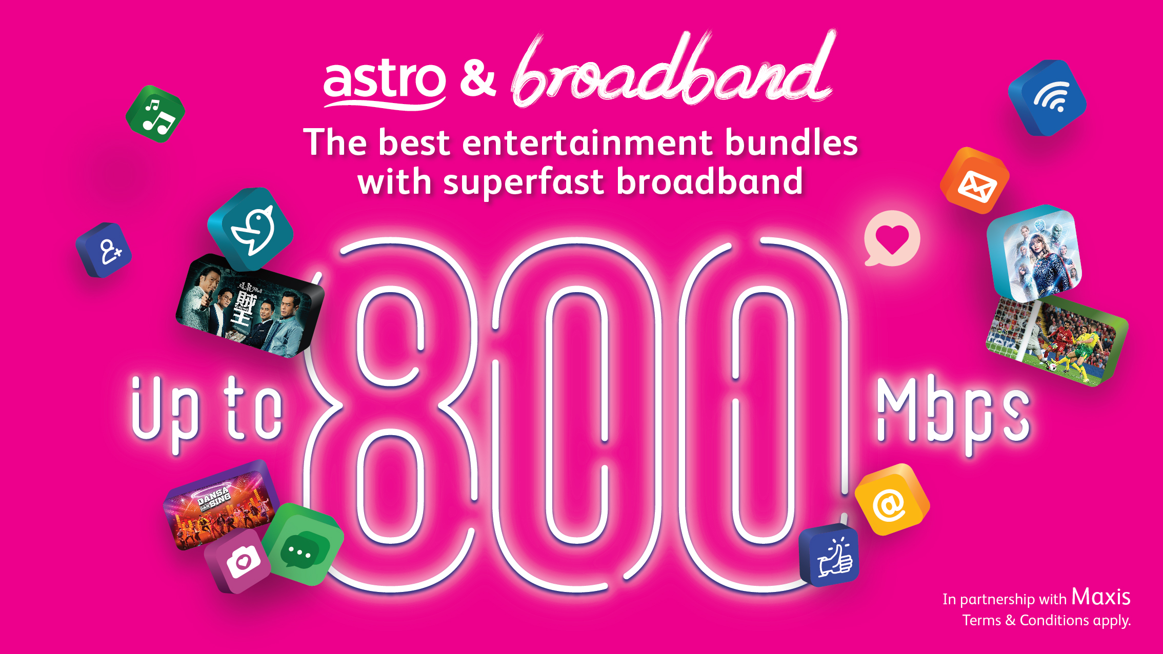 Astro &amp; Maxis offer three new additional content bundled packages