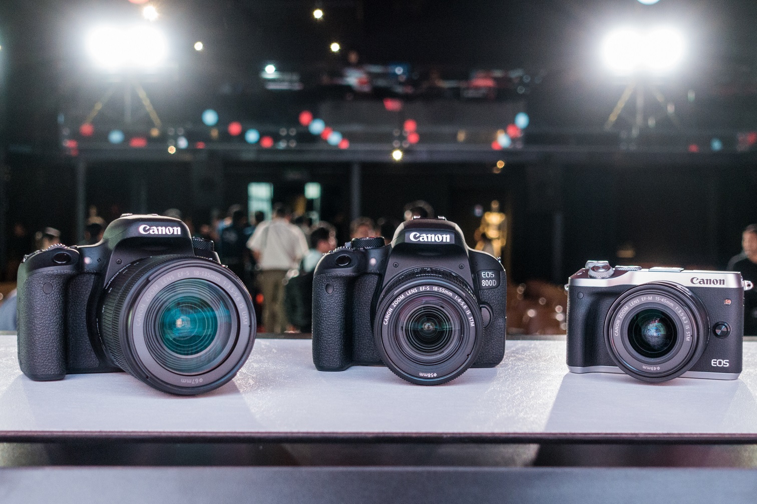 Canon introduces three new EOS cameras