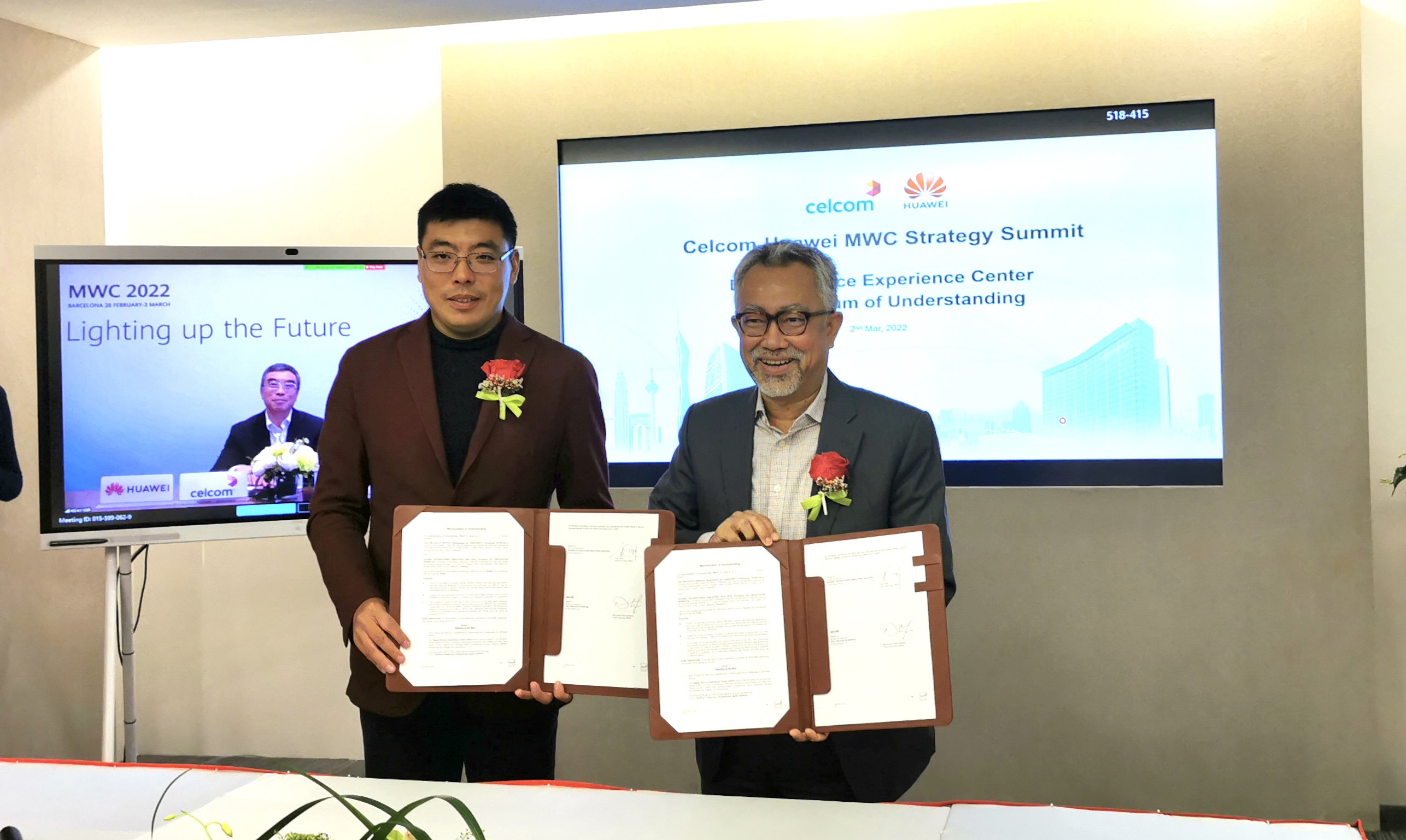 Celcom, Huawei Malaysia to set up digital service experience center 