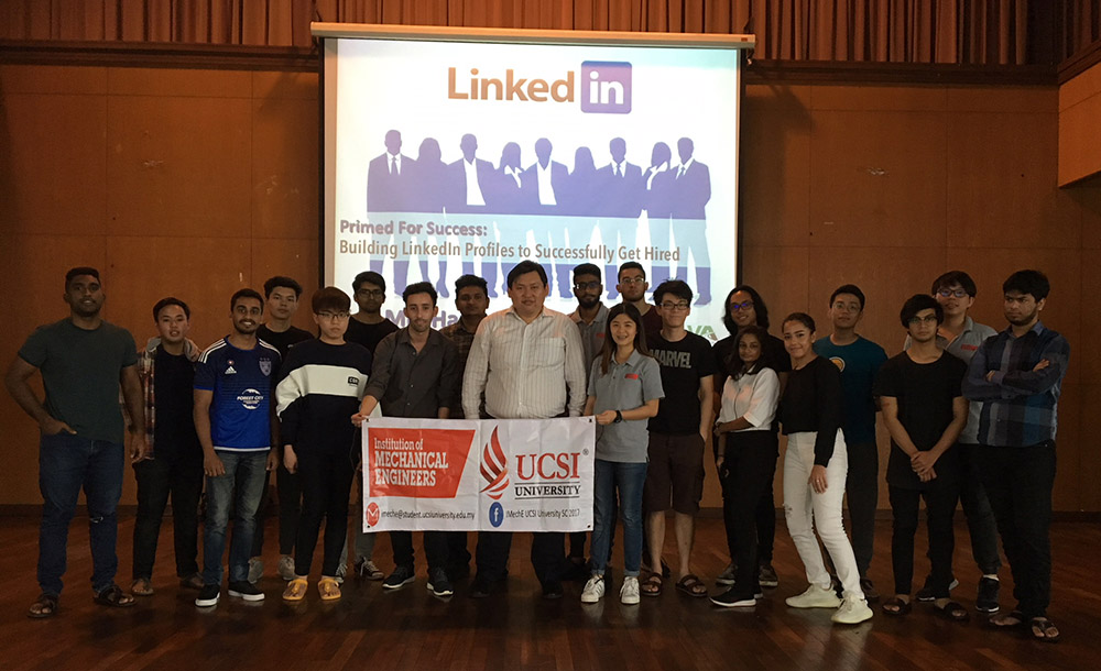 Changedynamics managing partner Koh Mui Han (centre) at the Primed for Success workshop for UCSI University students