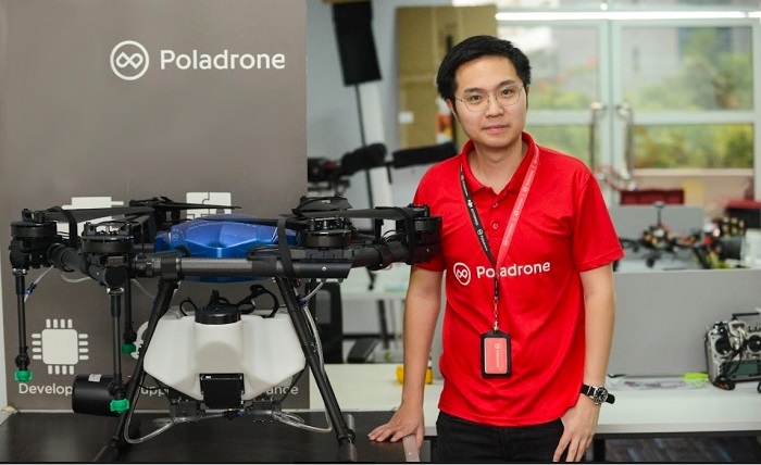 Covid-19 the trigger for Poladrone’s funding, with demand going through the roof says founder Cheong Jin Xi