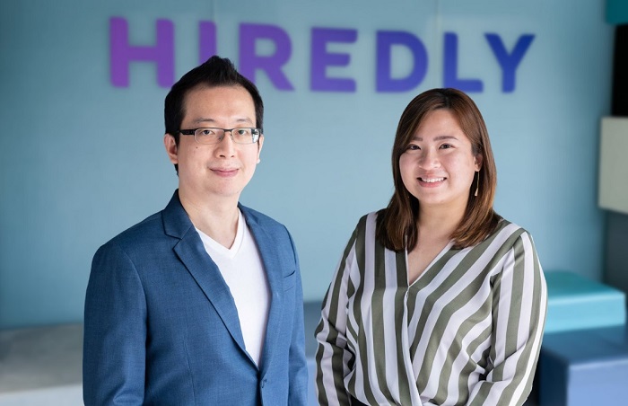 Chong Then Hui (left) and Lau Mun Yee have joined Hiredly as Chief Technology Officer and Vice President of Marketing, respectively.