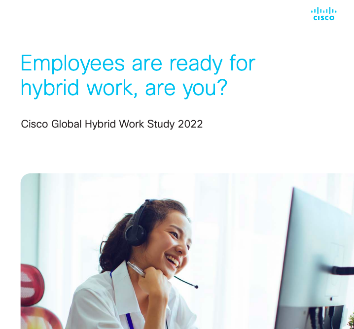 Hybrid work enhancing employee wellbeing, productivity: Cisco