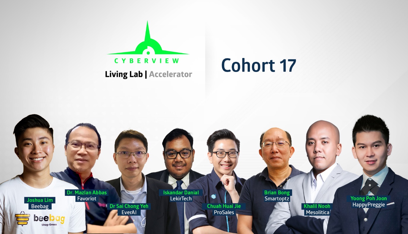 Cohort 17 Shortlisted Startups of the Cyberview Living Lab Accelerator Programme
