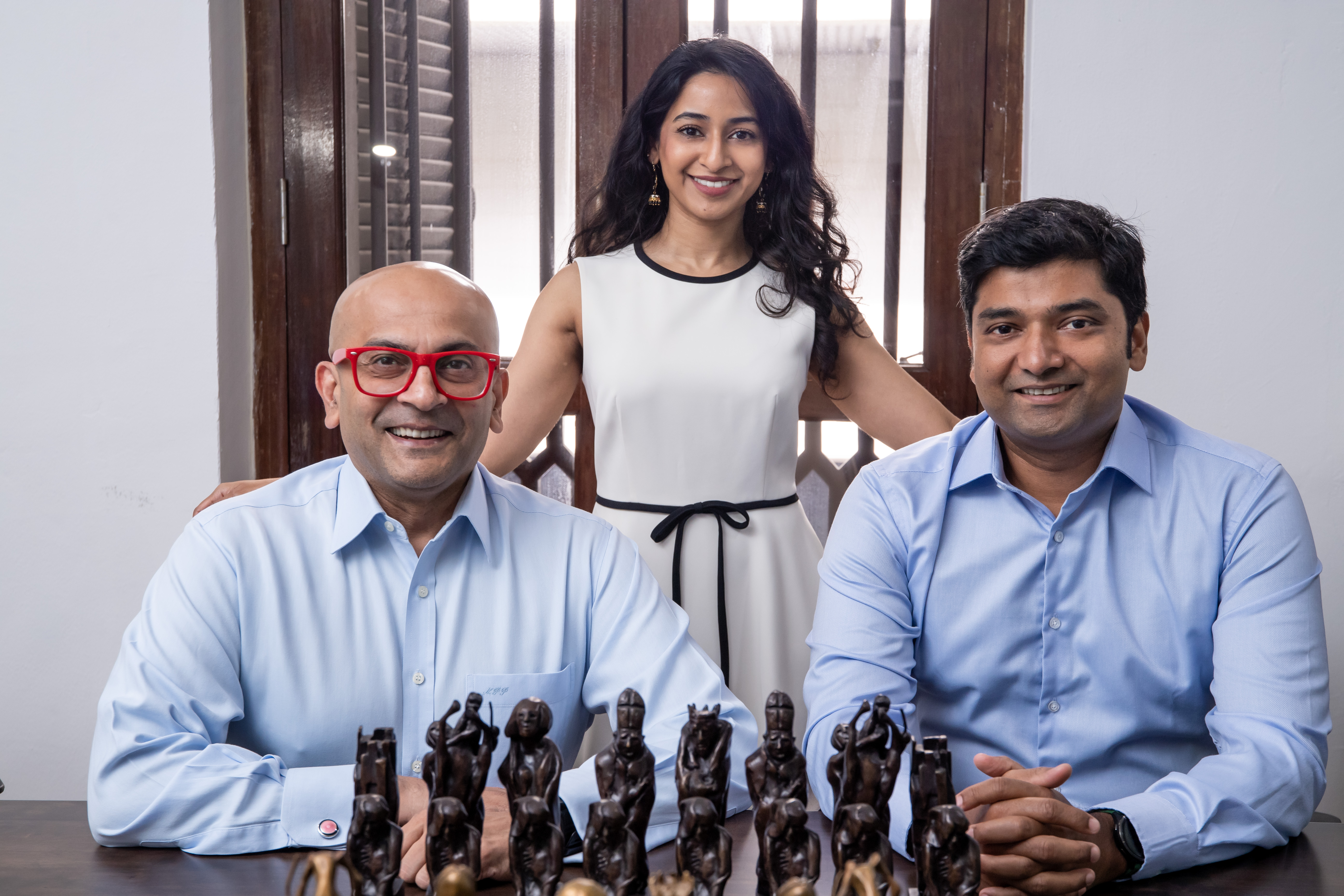Left to right: Mayank Parekh, founder and chief executive officer, Tanuja Rajah, Principal, MVP, Hiran Embuldeniya, chief investment officer, MVP