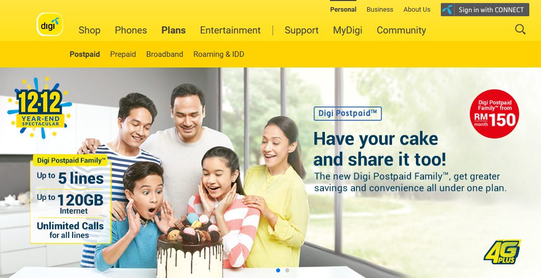 Digi nails it with its family postpaid