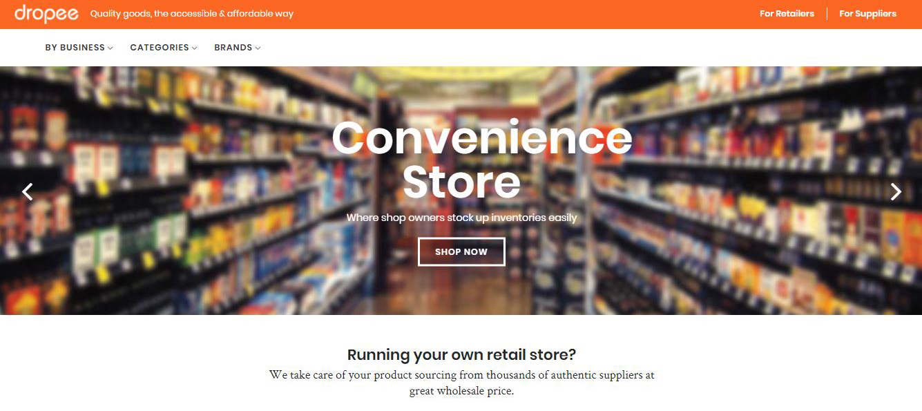 Dropee releases full B2B online marketplace