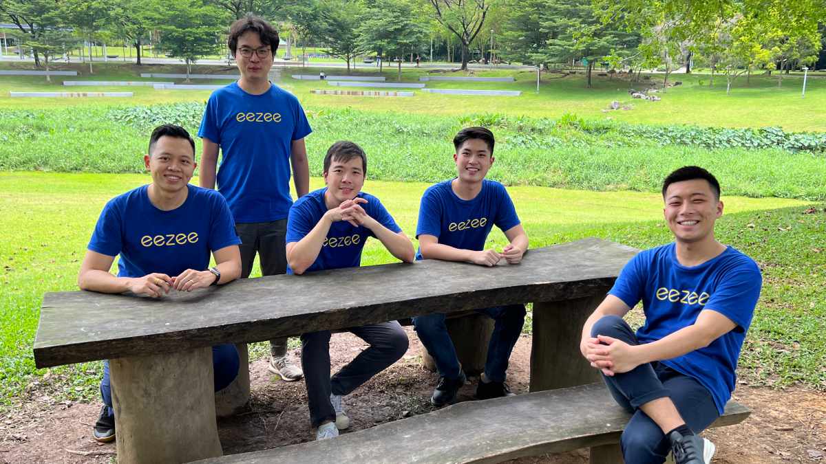 Left to right: Shawn Seet, chief operating officer, Julian Siew, co-founder and vice president of Launch, Logan Tan co-founder and ceo, Terrence Goh, co-founder and Product manager, Jasper Yap, co-founder and chief technology officer)