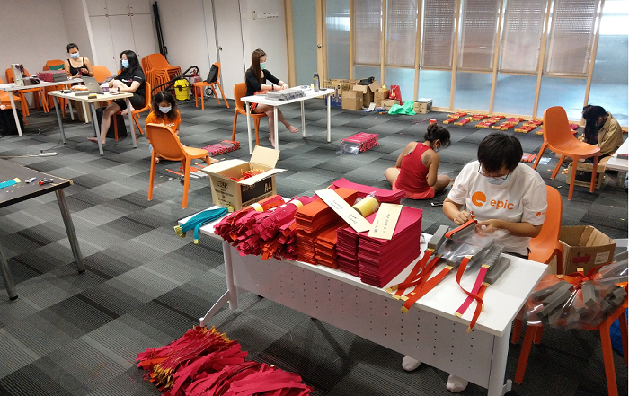 Partners at Epic quickly mobilised their community of volunteers to produce 4000 Face Shields within 4 days.