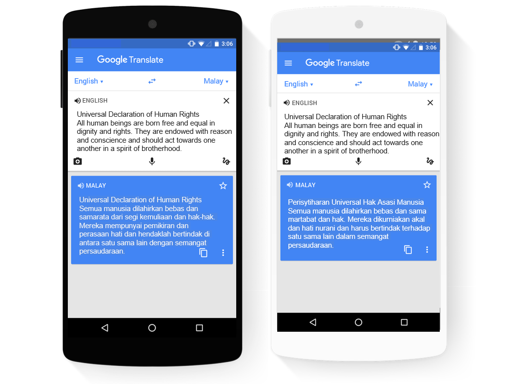 Google Translate receives machine learning boost 