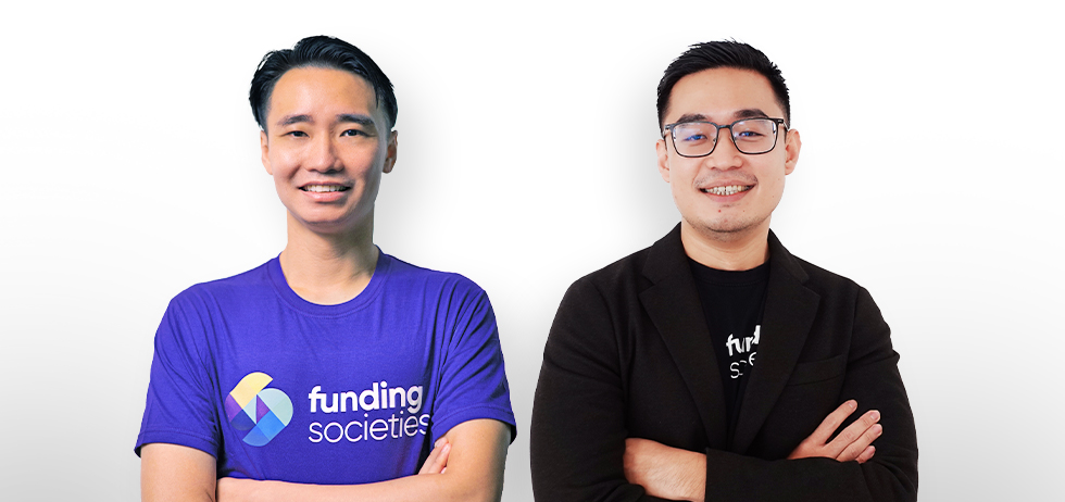 L-R: Kelvin Teo, co-founder & group chief executive officer, Funding Societies | Modalku; Chai Kien Poon, country head, Funding Societies Malaysia