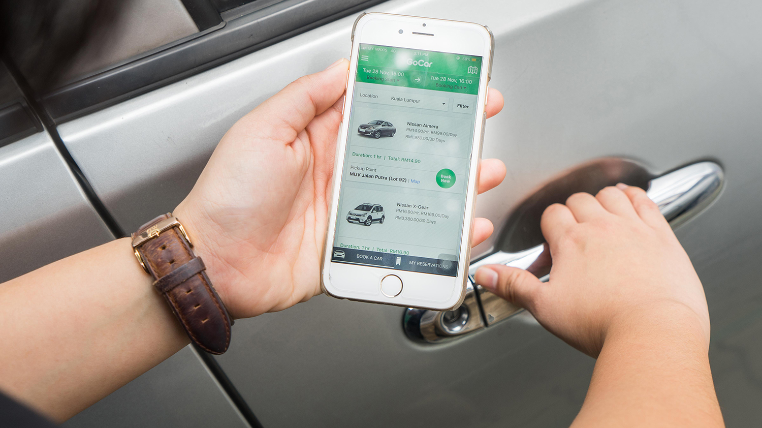 GoCar makes car-sharing an alternative to owning a car