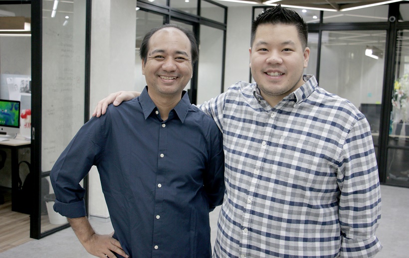 Hacktiv8 co-founders Riza Fahmi (left) with and Ronald Ishak