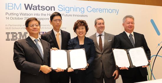 Singapore deepens relationship with IBM’s Watson