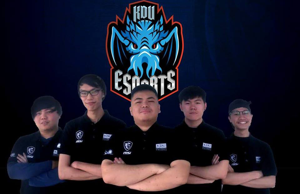 KDU Kraken is 1st runner up in Dota2 tournament