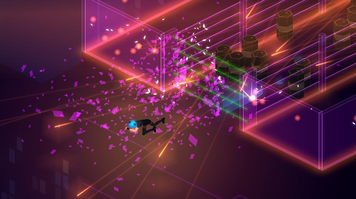 Play At SEA: Lithium City is a fast-paced and tense isometric brawler/shooter that rewards strategy
