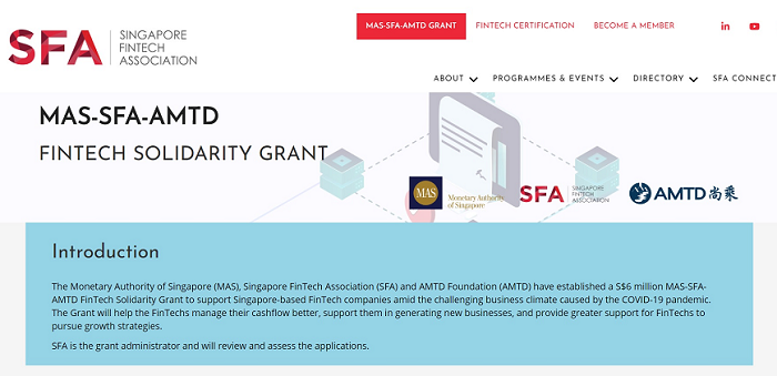 Singapore FinTech Association, Hong Kong’s AMTD Group join forces to boost Singapore’s fintech community