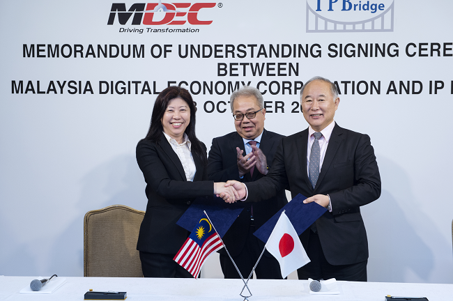 MDEC, Japan’s IP Bridge sign mou to foster new IPs