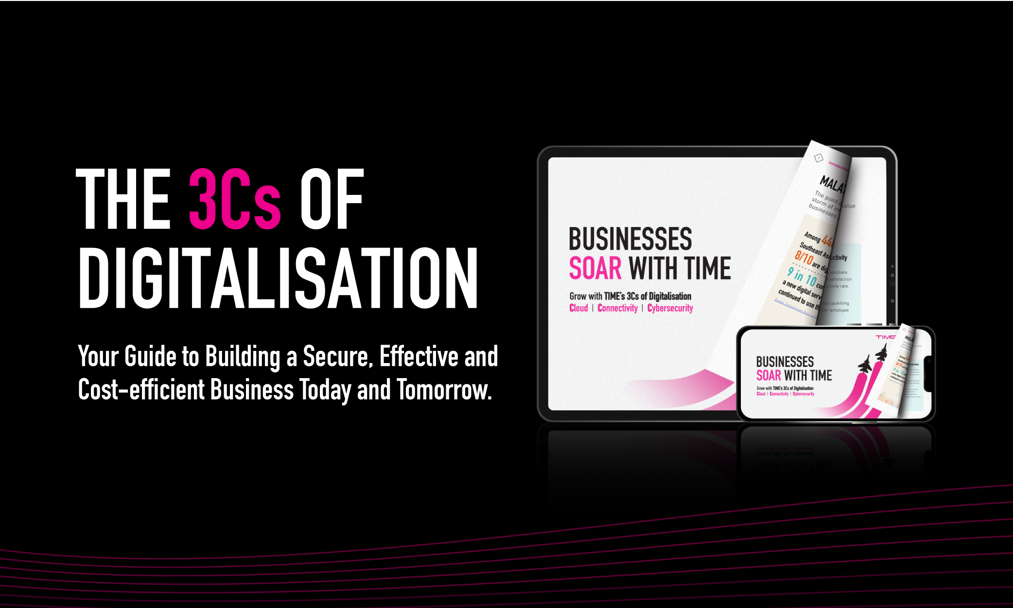 Future-proof your business with TIME’s 3Cs of digitalisation