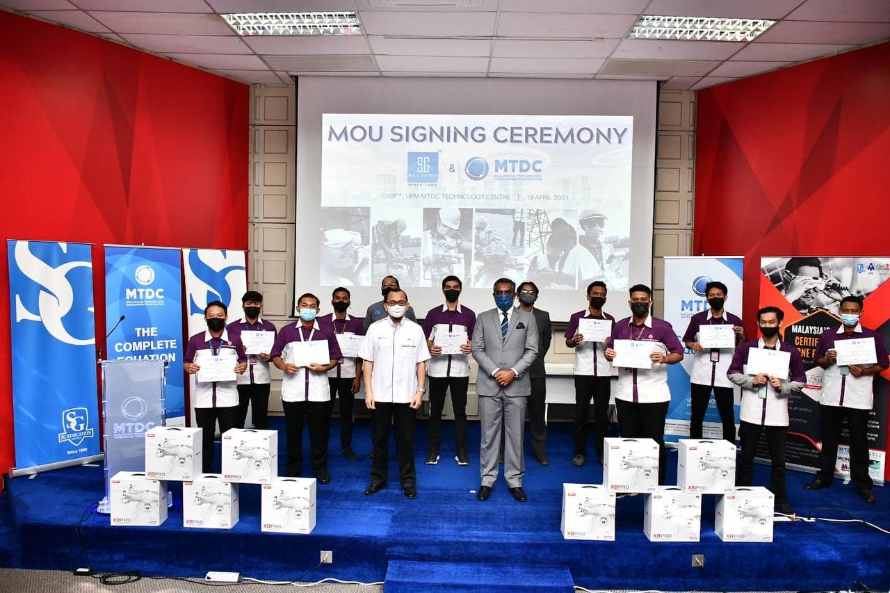 MTDC, SG Akademi ink MoU to develop drone tech, talent 