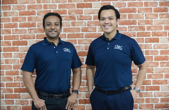 Maran Virumandi and Hazwan Najib launched DoctorOnCall in 2016, Malaysia's first telehealth service.