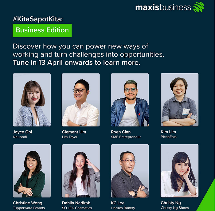 Maxis inspires positivity during MCO with #KitaSapotKita campaign, co-creates entertainment and business content
