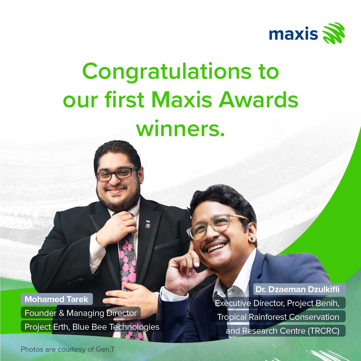 Maxis announces first batch of winners with green-themed projects