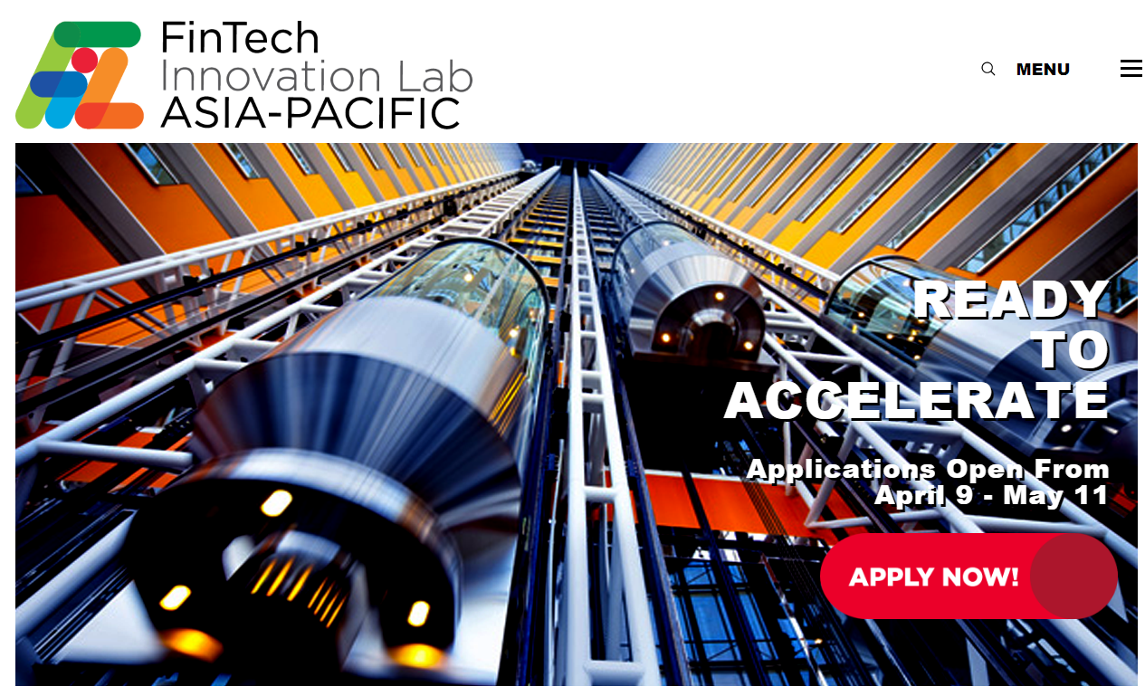 Applications open for Accenture’s Asia-Pacific FinTech Innovation Lab 2018