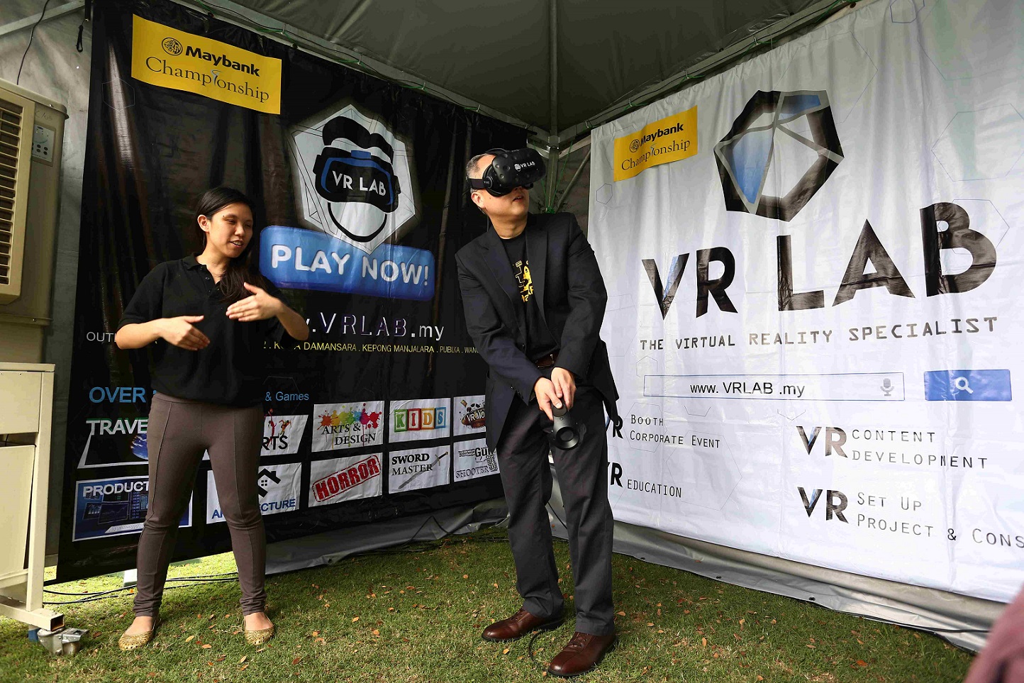 Golf and tech the perfect partners in the Maybank Championship