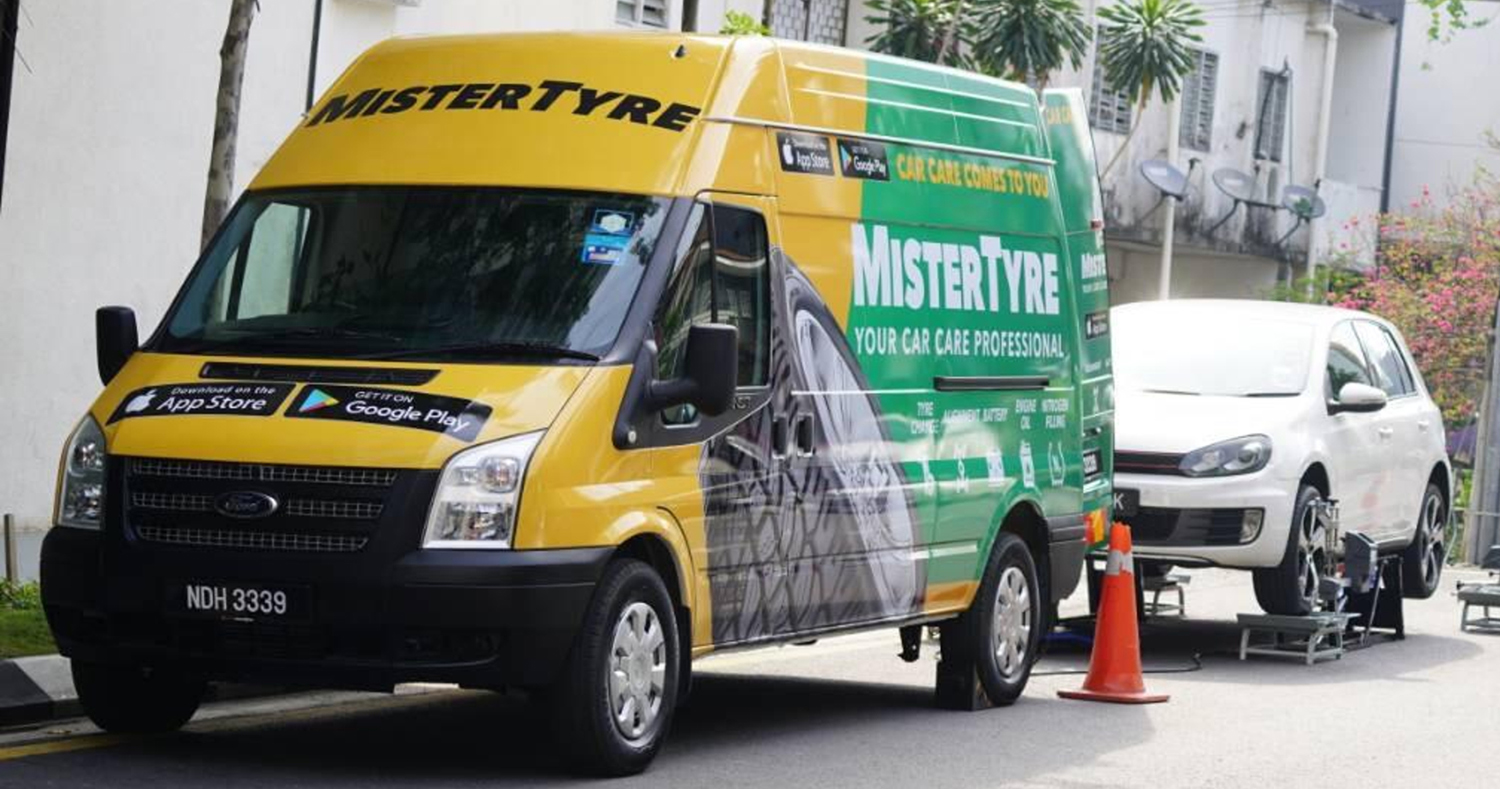 Mister Tyre brings car services to your doorstep