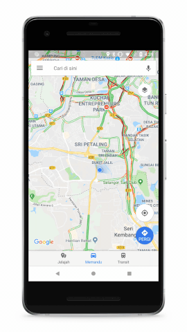 Google delivers Map navigation for motorcyclists
