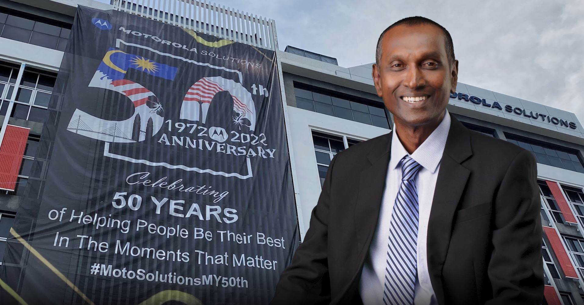 Solomon Lorthu, vice president of Motorola Solutions’ Penang operations, said Motorola's highly-talented and passionate local teams have delivered and supported many homegrown breakthroughs.