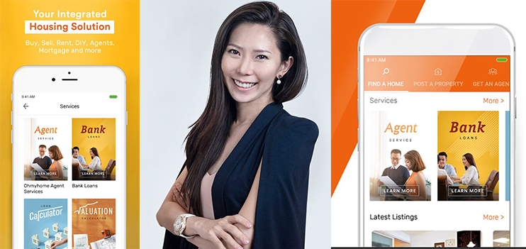  Rhonda Wong, chief executive officer and cofounder of Ohmyhome which has expanded to Malaysia, three years after its Singapore launch.