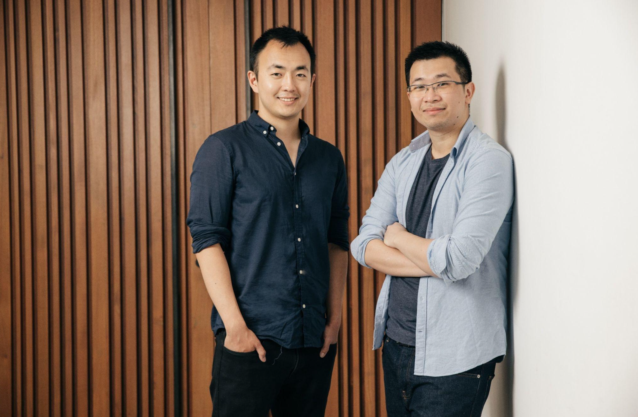Cyril Nie (left), co-founder and CTO; CJ Looi, co-founder and CEO of Pixcap.