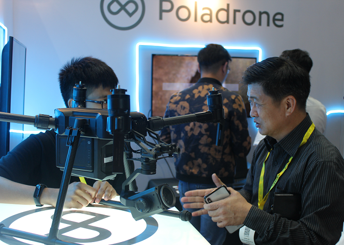 Poladrone has 21 people with software engineers and data scientists making up more than half the team.