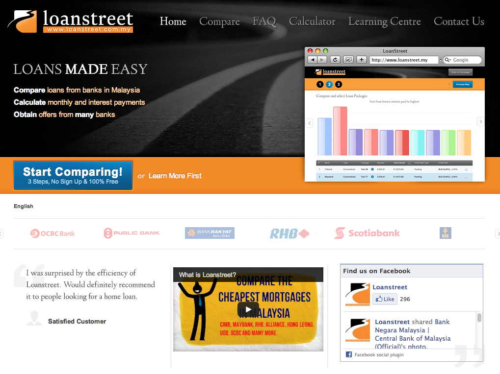 Loanstreet aims to help you navigate loan application hassles