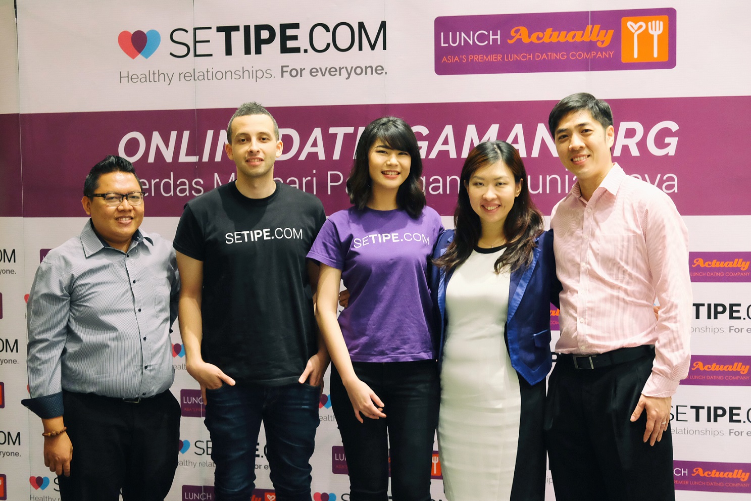 Lunch Actually Group merges with Indonesian dating platform Setipe