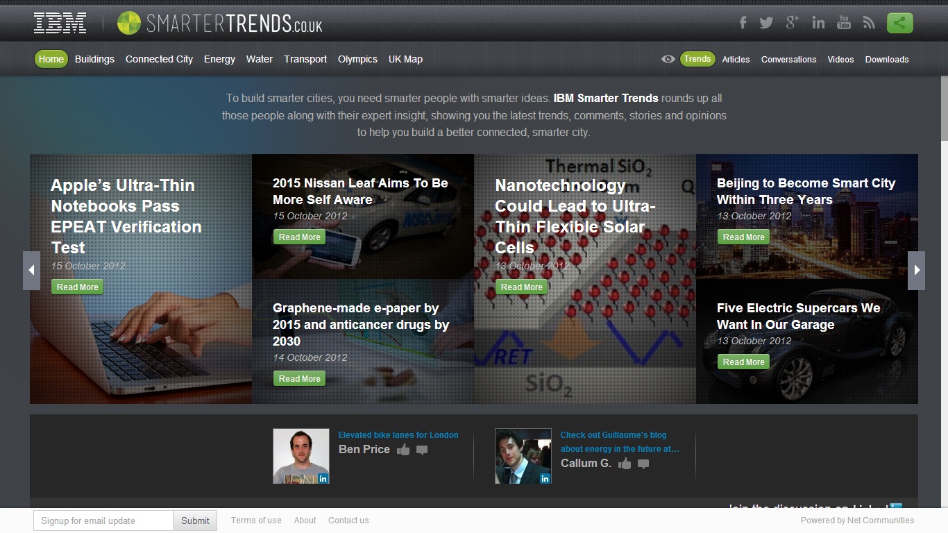 IBM goes social with Smarter Trends